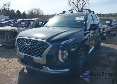 2021 Hyundai Palisade Calligraphy z USA, uszkodzony, nr VIN KM8R74HE1MU292147